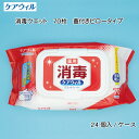 【ふるさと納税】ケアウィル 消毒ウェット 70枚 蓋付きピロータイプ