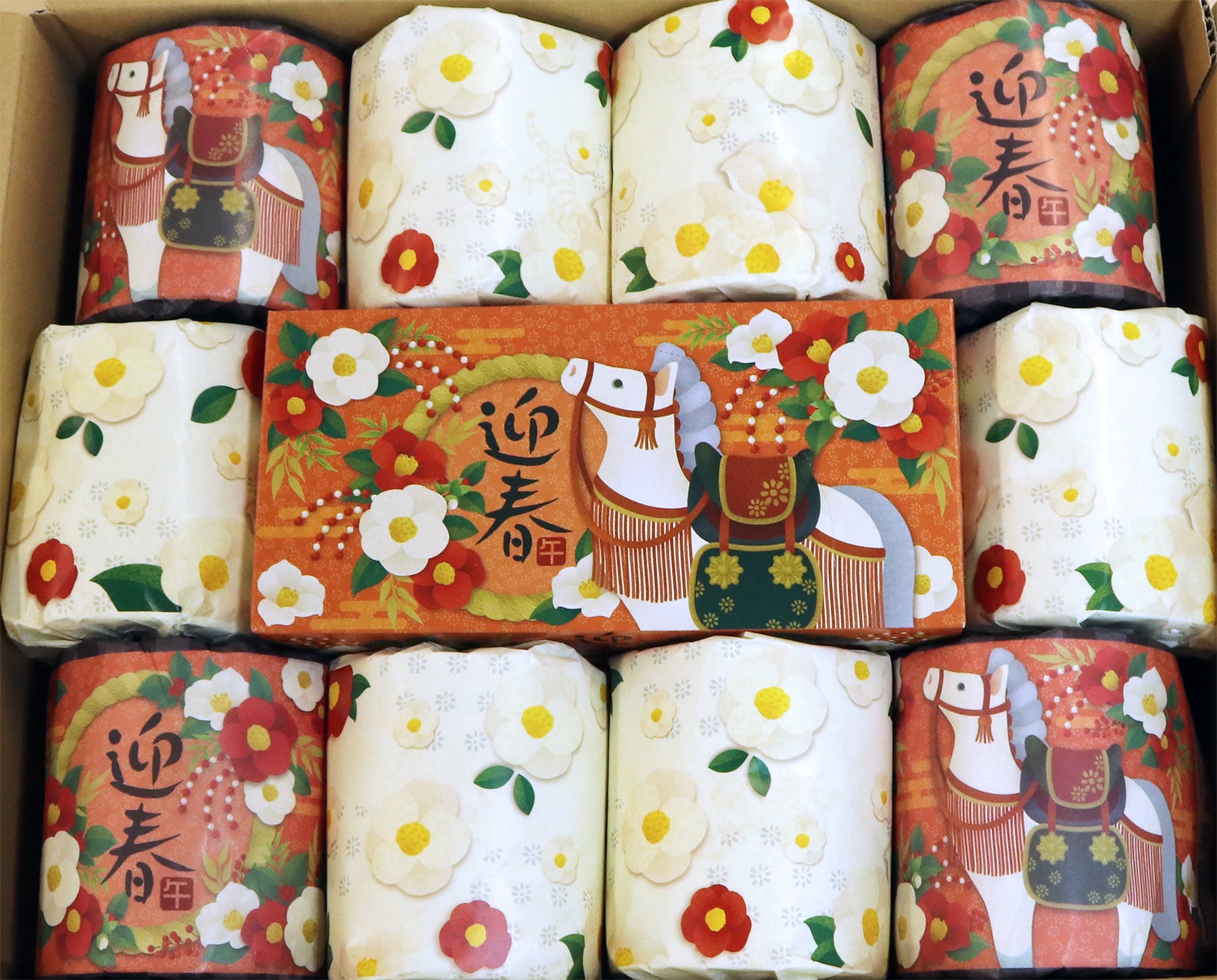 【ふるさと納税】送って嬉しい！ 使って楽しい！ ティシューペーパー トイレットペーパー ギフトセット 日用品 消耗品 新生活 プレゼント 贈り物 備蓄 防災 送料無料 愛媛県 四国中央市