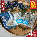 【ふるさと納税】<しらす大満足セット 合計4種>炊き込み 西予市産 ちりめん しらす干し 食べ比べ 健康 詰め合わせ つめあわせ チリメン シラス 魚介 海産物 海鮮 家庭用 贈答用 小分け 国産 特産品 産地直送 濱田水産 愛媛県 西予市【冷凍】『最短10営業日以内に発送』