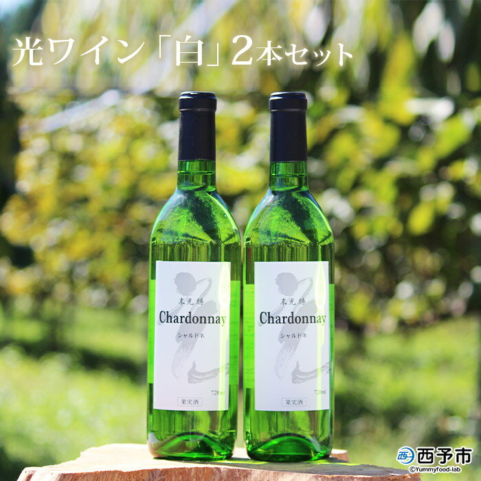 60位! 口コミ数「0件」評価「0」＜光ワイン「白」720ml 2本セット＞※1か月以内に順次出荷します。 お酒 アルコール お祝い 内祝い 家飲み 宅飲み 乾杯 光農場 特産･･･ 