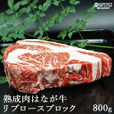 【ふるさと納税】<熟成肉 はなが牛リブロースブロック800g...