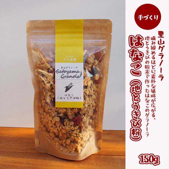 【ふるさと納税】グラノーラ「はなこのグラノーラ（150g×1袋）」 | シリアル オートミール 朝食 食品 グルメ お取り寄せ ギフト 国産 ミックス ギフト プレゼント 愛媛 久万高原町