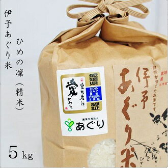 ★令和5年産★伊予あぐり米「ひめの凜」（精米 5 kg）