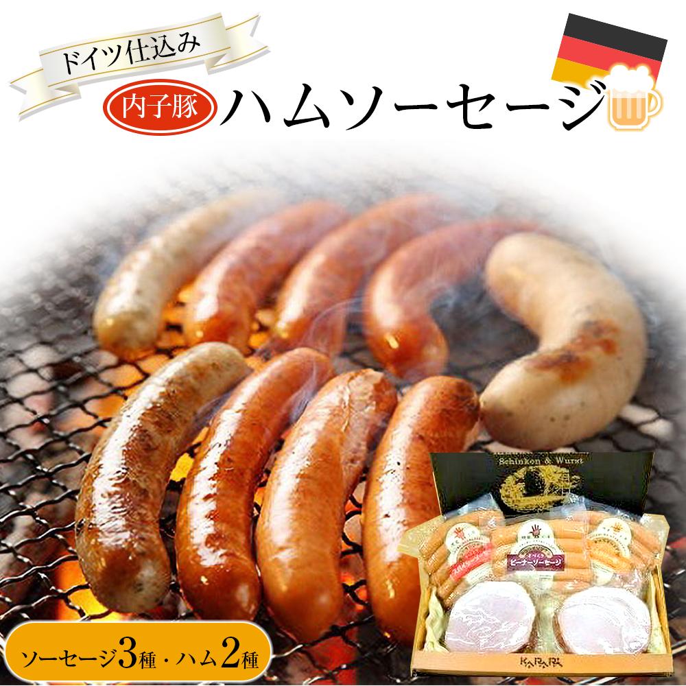 【ふるさと納税】内子からり直送!ドイツ仕込み「内子豚ハムソーセージセット(1)」 | 肉 お肉 にく 食品 内子産 人気 おすすめ 送料無料 ギフト