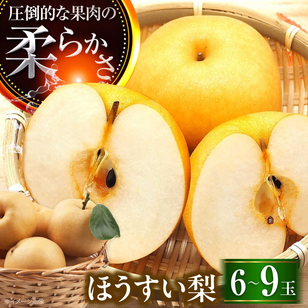 【先行予約】【ふるさと納税】稲田ペアファームの豊水梨（ほうすいなし） 6〜9玉入 〈2026年8月〜発送〉 ／ 梨 なし ナシ 豊水梨 ほうすい梨 フルーツ 果物 くだもの 食品 人気 おすすめ 季節のフルーツ ギフト 【株式会社内子フレッシュパークからり】[BKAD031] 15000円