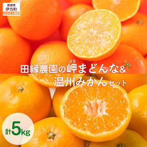 【ふるさと納税】【先行予約】【数量限定】田縁農園の岬(はな)まどんな&温州みかんセット (2025年11月25日より順次発送) 【ふるさと納税 人気 おすすめ ランキング みかん 蜜柑 温州みかん まどんな はなまどんな フルーツ 果物 愛媛県 伊方町 送料無料】 IKTA005