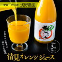 4位! 口コミ数「0件」評価「0」清見オレンジジュース720ml×3本入｜愛媛県産 伊方町特産品 佐田岬 浅野農園 柑橘 清見オレンジ 無添加100%ジュース※着日指定不可※･･･ 