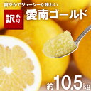 【ふるさと納税】 訳あり 愛南ゴールド 約10.5kg 柑橘