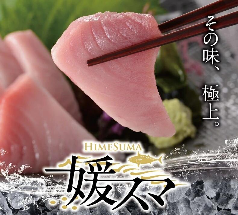 スマ カツオ 媛スマ 1尾 1.7〜1.8kg 前後 養殖 ヤイト オボソ 全身 トロ 背 中トロ 腹 大トロ 希少 幻 高級魚 愛媛 県産 一本釣り 美味しい 脂 発送期間：12月から順次発送