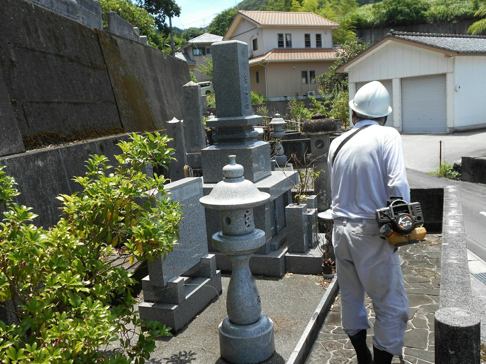 愛南町のお墓掃除代行サービス(1坪)