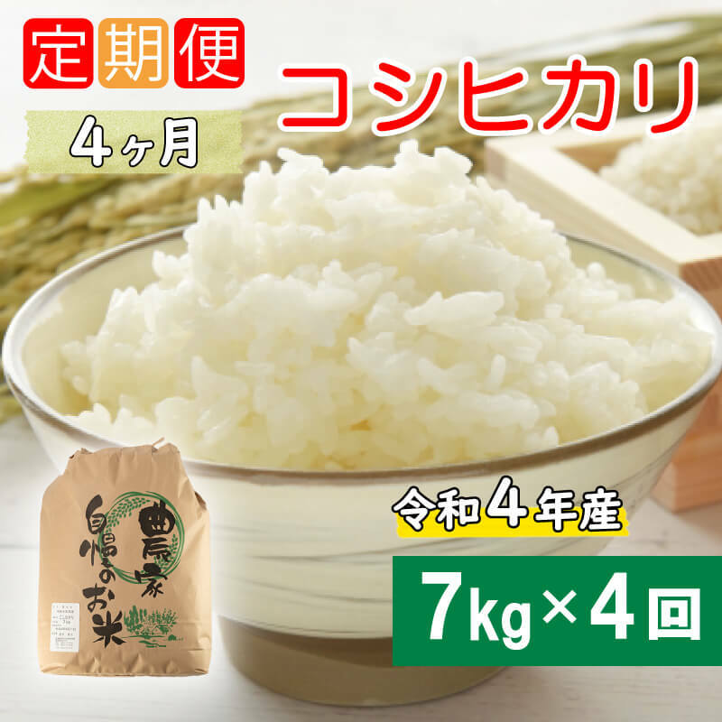 定期便 4回 令和5年産 コシヒカリ 7kg あいなんマザーズ 減農薬 お米 新米 コメ 精白米 ご飯 ごはん 愛媛県 愛南町 発送期間：2023年9月～