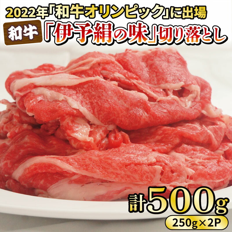 早期予約 数量限定 和牛 伊予牛絹の味 切り落とし 500g (250g×2P) 小分け 国産 ブランド 牛肉 焼肉 愛媛県 発送期間:8月上旬〜なくなり次第終了