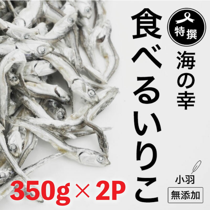 特選 海の幸 自然の味 小羽 いりこ 煮干し 350g × 2 大島海産