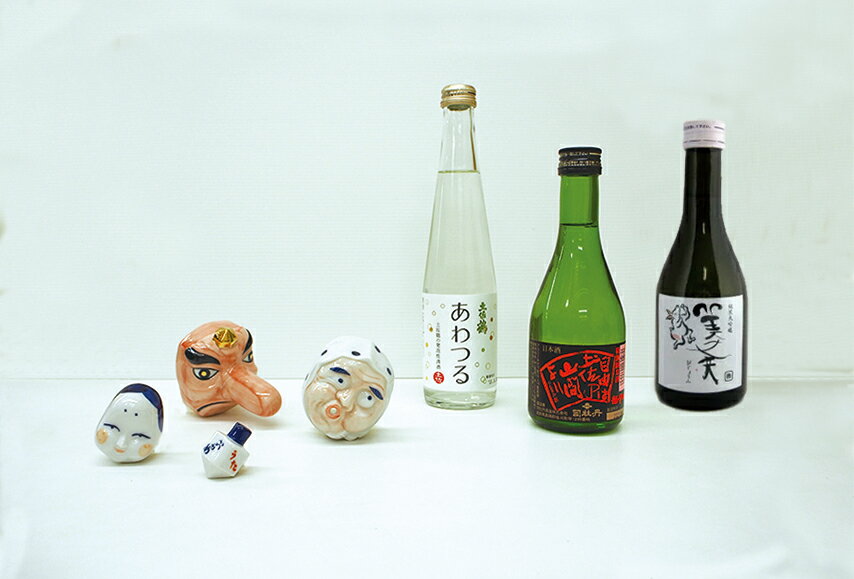 日本酒 高知土佐の地酒と可杯セット