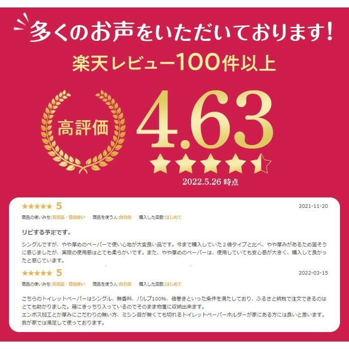 【ふるさと納税】トイレットペーパー シングル 18ロール | 水玉ブルー柄 3倍長持ち サンハニー 日用品