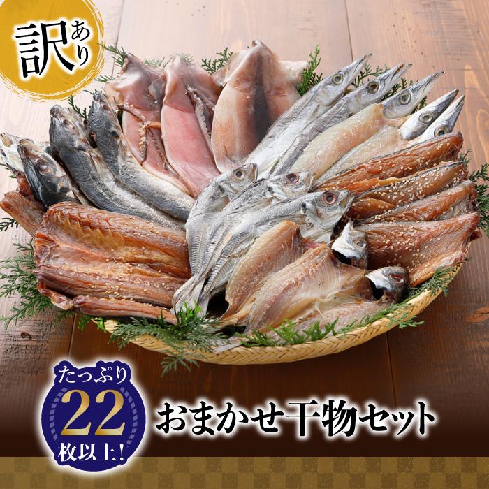 【ふるさと納税】訳あり おまかせ干物セット　たっぷり22枚以上！【ひらきの高橋】 | 魚介 おかず グルメ 詰め合わせ セット おすすめ 人気 高知市