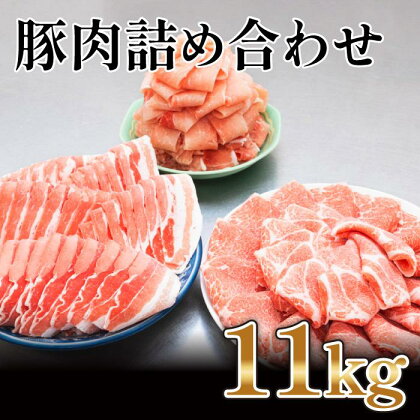 国産　豚肉　詰め合わせセット(計約11kg)