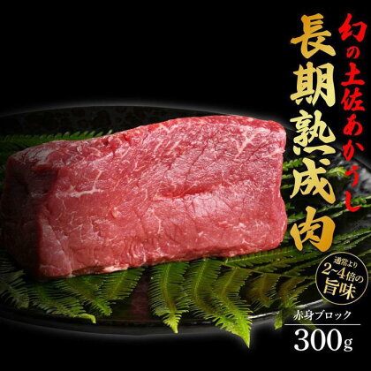 エイジング工法　熟成肉　土佐あかうし　特選赤身　ブロック　約300g　冷凍 | 肉 お肉 にく 食品 高知産 人気 おすすめ ギフト
