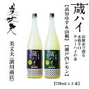 【ふるさと納税】 美丈夫 蔵ハイ 高知ゆず&山椒 720ml / 瀬戸内レモン 720ml(各1本)/ チューハイ リキュール 柚子 レモン 【近藤酒店】[AT...