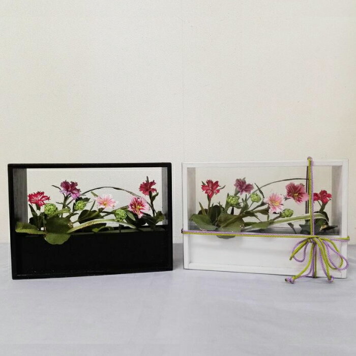 【ふるさと納税】インテリアフラワー BOX なでしこ らんまん 花 雑貨 造花 インテリア お祝い ギフト 贈答 人気 送料無料 高知市 【花工房美呂】[ATC...
