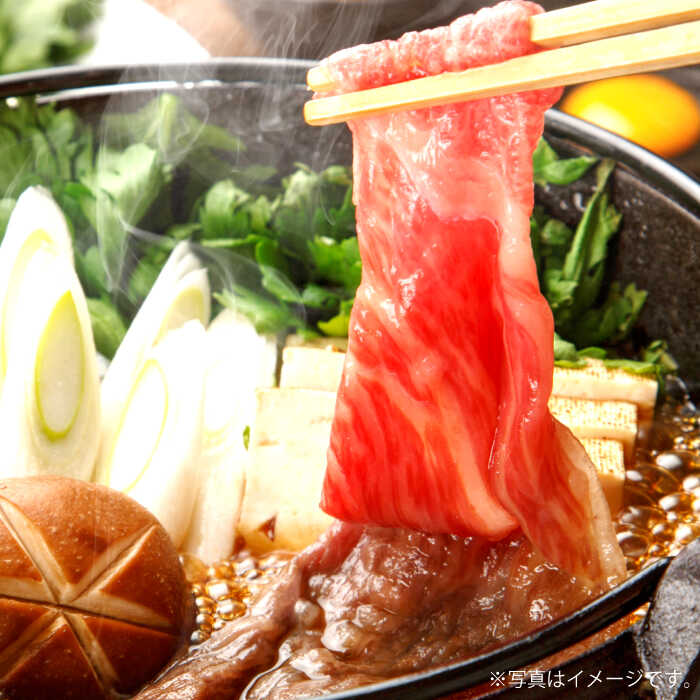 【ふるさと納税】土佐黒牛　肩ロース（スライス）約500g【高知県食肉センター株式会社】[ATFC013]