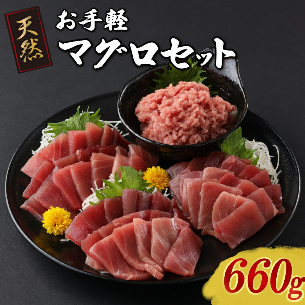 【ふるさと納税】 【お手軽まぐろセット】 メバチマグロ切落し と 本まぐろ入りネギトロセット 660g 切り落とし 本まぐろ 刺身 お刺し身 本マグロ 小分け ...