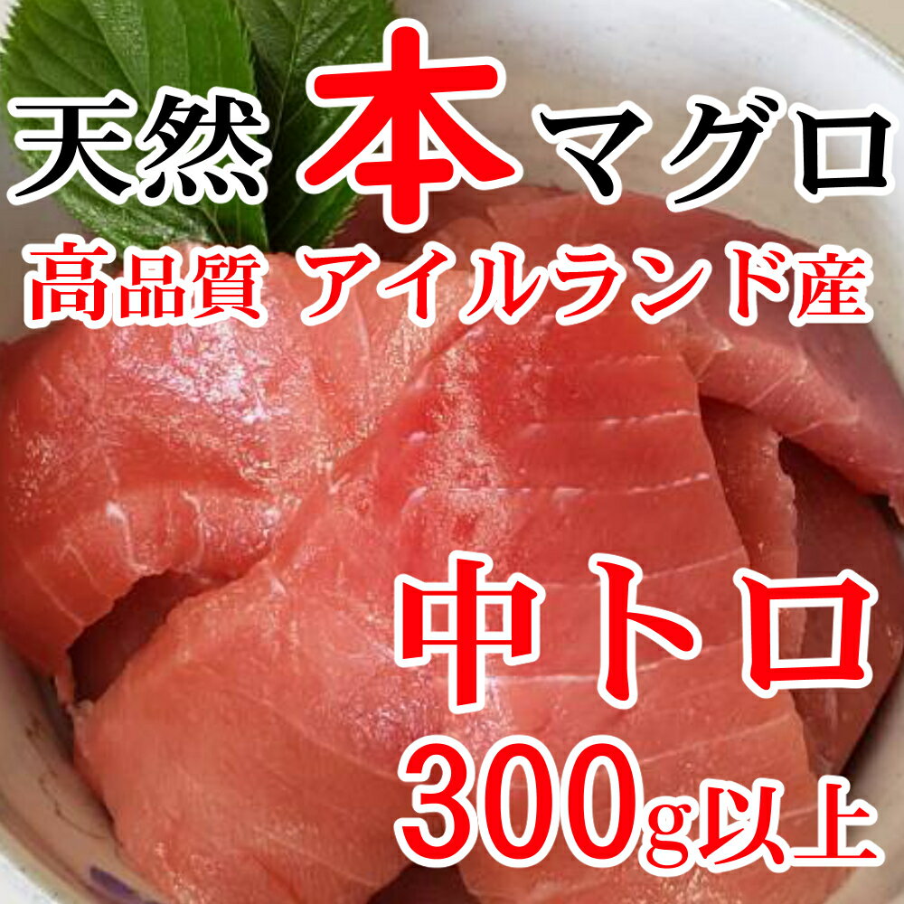 【ふるさと納税】「訳あり」天然本マグロ中トロサク300g以上【1000セット限定】 マグロ 刺身 魚 惣菜 海鮮丼 魚介類 食べきりサイズ 冷凍 送料無料 TK043のサムネイル