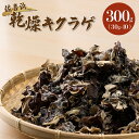 【ふるさと納税】 佐喜浜キクラゲ(天日干し) 計300g 30g×10袋詰め合わせセット 室戸海洋深層水 国産 野菜 きのこ キノコ 小分け セット 送料無料 ...