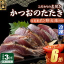【ふるさと納税】 定期便(3回お届け)訳あり炭焼き かつおタタキ 2節 4〜6人前 (ポン酢・塩付き) かつおのたたき カツオのたたき 鰹 カツオ たたき 海鮮...