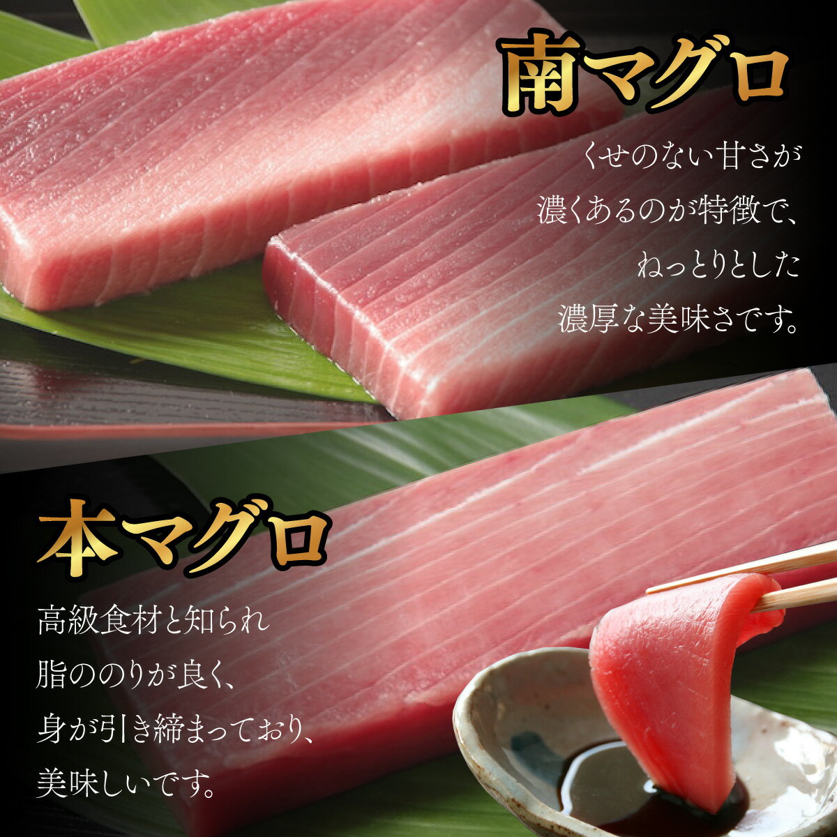 【ふるさと納税】 【6回定期便】 天然本マグロ　天然南マグロ　中トロ　各1柵　奇数月にお届け 刺身 漬け丼 海鮮丼 マグロ丼 ちらし寿司 鮪 まぐろ ネギトロ丼 魚介 惣菜 冷凍 送料無料 ＜eb017＞