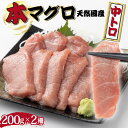 【ふるさと納税】 【漁師直送】 天然国産本マグロ 中トロ 400g(200g×2柵)天然 国産 本マグロ 魚介 漁師 直送 産直 産地直送 海鮮 惣菜 送料無料...