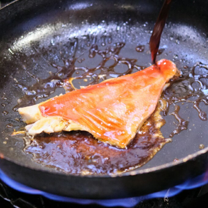 【ふるさと納税】金目鯛の照り焼き (大サイズ) 150g～180g×2パック 料亭花月 魚 魚介類 きんめだい キンメダイ 惣菜 てりやき おつまみ おかず 惣菜 冷凍 送料無料 kg010