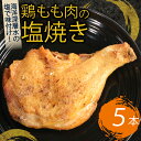 【ふるさと納税】 初音 彩どり 鶏もも肉の塩焼き 5本 1本あたり約250g (調理後) 骨付き 味付き 肉 鶏肉 もも肉 モモ肉 鳥肉 とり肉 焼き鳥 焼鳥 やきとり ヤキトリ パーティー 惣菜 冷凍 簡単調理 送料無料 hn011