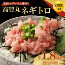 【ふるさと納税】 【3回定期便】【訳あり】高豊丸 ネギトロ 合計1.8kg (600g×3回) ふるさと納税限定 高品質 マグロ たたき まぐろのたたき 訳あり...