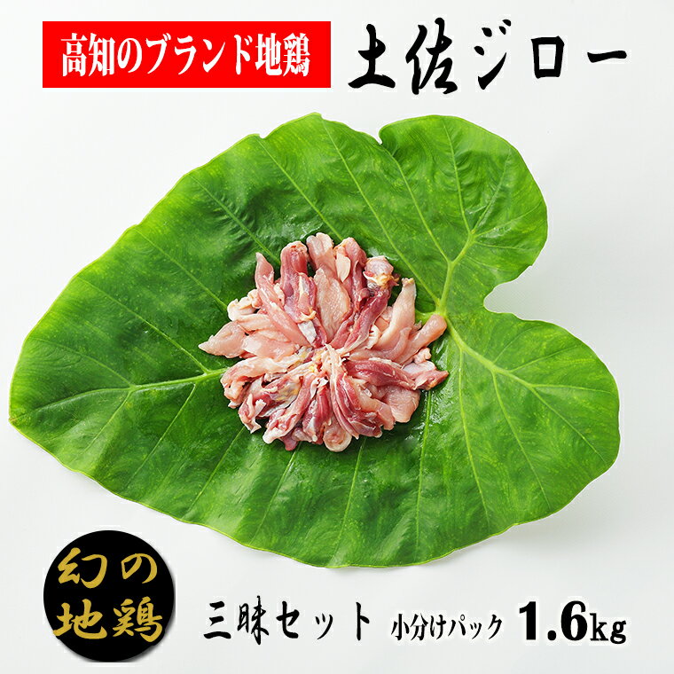 04-09:土佐ジロー三昧セット【冷凍】　炭火焼きや唐揚げ、バーベキュー、親子丼などにおすすめ　鶏肉　ブランド地鶏　高知県安芸市　送料無料