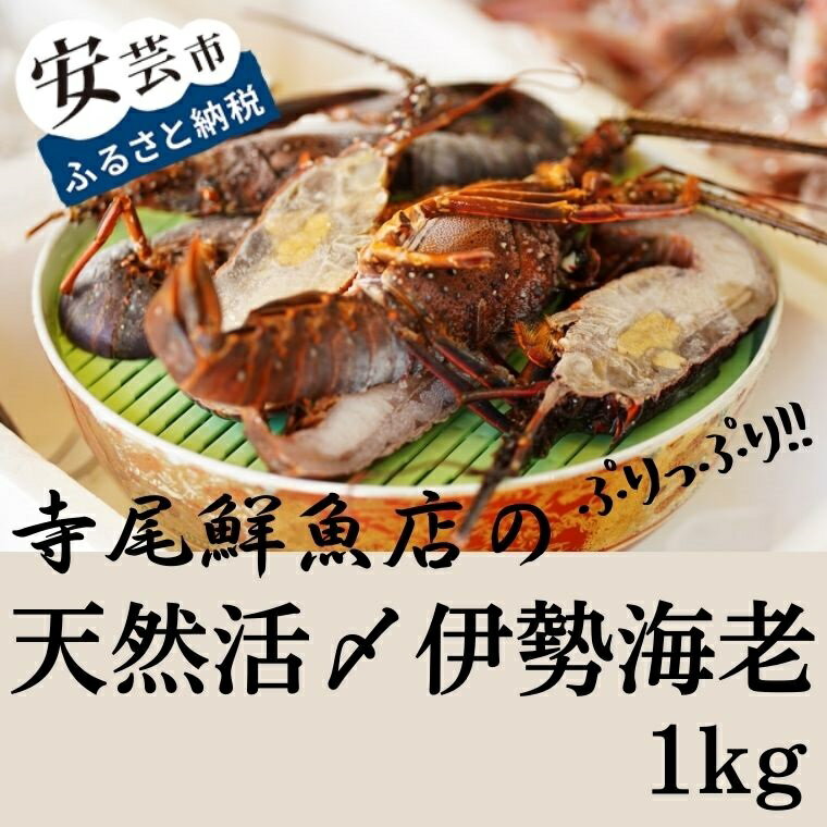 【ふるさと納税】天然活〆伊勢海老1kg（冷凍）【ご家庭用】