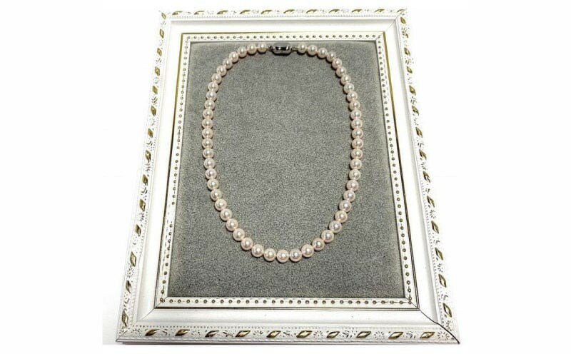 【ふるさと納税】 あこや真珠オーロラ花珠ネックレス 真珠鑑別鑑定書付 パール ネックレス 高級 しんじゅ あこや ファッション ギフト 贈り物 贈答 母の日 送...