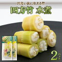 【ふるさと納税】 四方竹 水煮 100g×2パック シャキシャキ 食感 珍味 季節 特産 珍しい 柔らか 筍 タケノコ 竹の子 煮物 おでん サラダ 和え物 天ぷら キンピラ お寿司 高知県 南国市