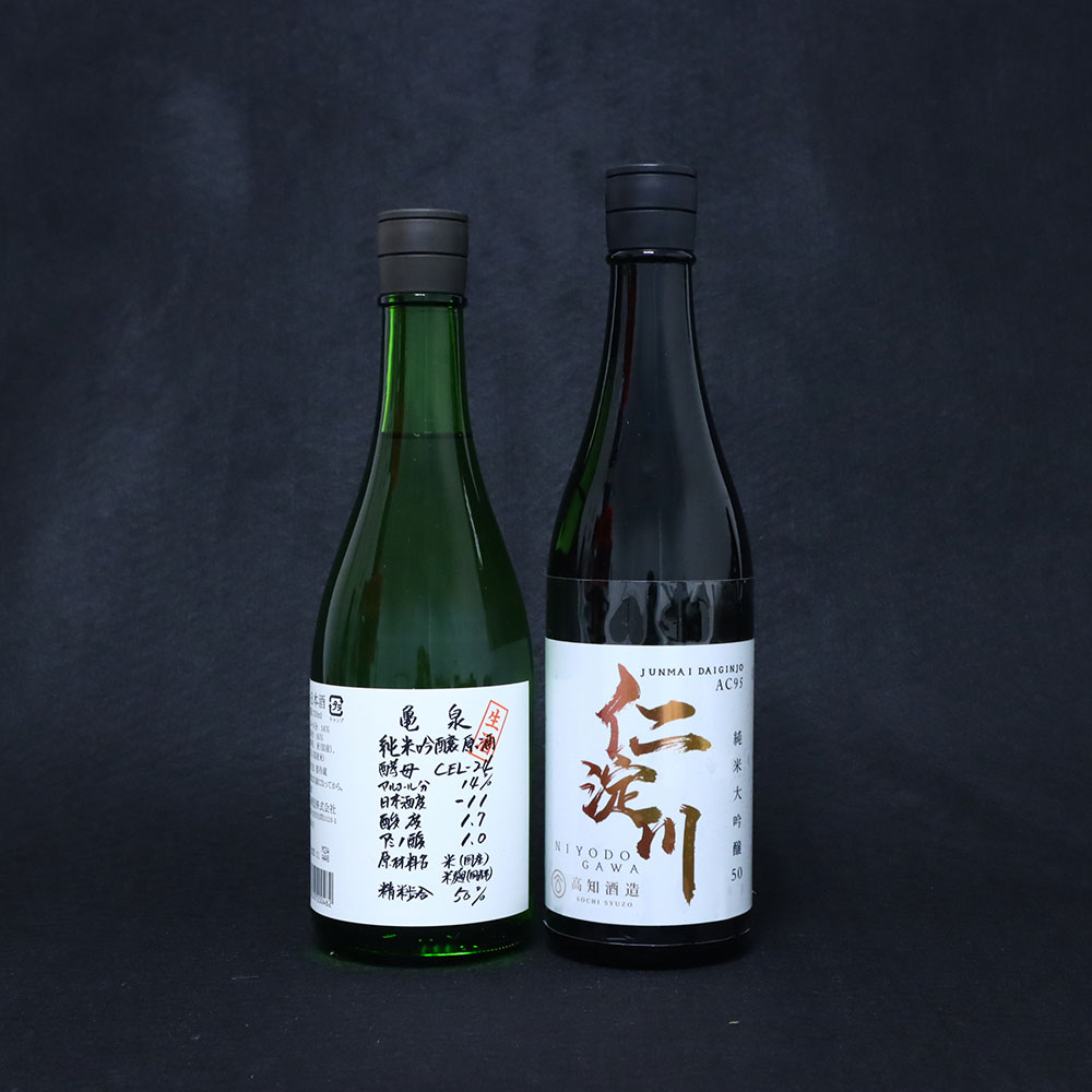 【ふるさと納税】仁淀川純米大吟醸 AC-95 亀泉純米吟醸CEL-24 2本セット 高知県 土佐市 こうち 返礼品