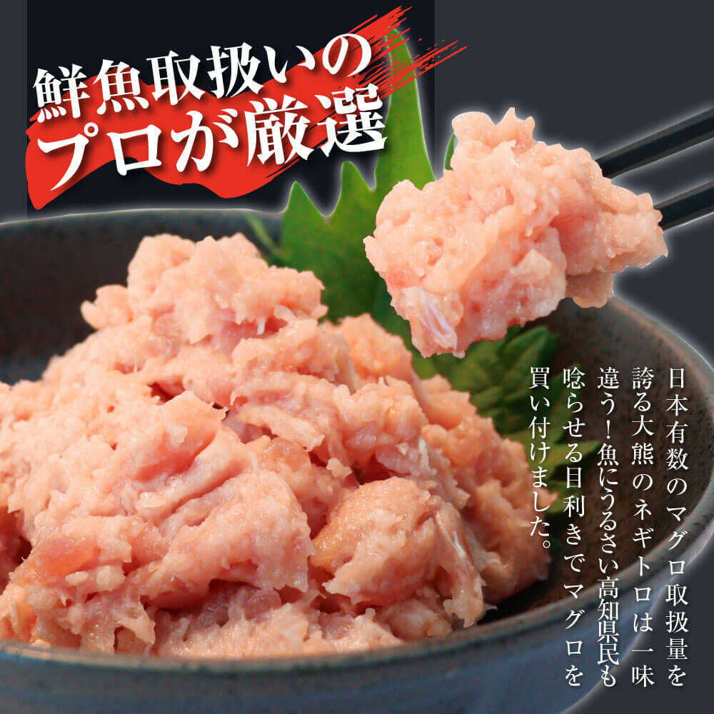 【ふるさと納税】【訳あり】本鮪端材切り落とし・ネギトロセット 本鮪切落し100g×3・ネギトロ70g×2 本マグロ まぐろ 刺身 海鮮丼 天然 国産 海鮮 魚介 お取り寄せ 鮪 ネギトロ 丼 寿司 手巻き 高知県土佐市/株式会社大熊[BQAA030] f392057-tosa-10000459 高知県土佐市 サンプル画像3