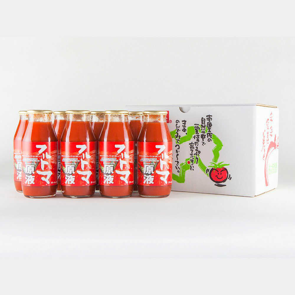 【ふるさと納税】トマトジュース フルトマ原液 8本セット トマト ジュース 無塩 原液 高知 国産 甘い 新鮮 フルーツトマト 産直 サラダ 野菜 お取り寄せ 高知県土佐市/池トマト[BQAG021] f392057-tosa-10000373 高知県土佐市 サンプル画像3