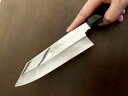 【ふるさと納税】三徳切付型包丁180ミリ銀3鋼 砥石付き 三徳 包丁 日本製 ステンレス 刃渡り18cm 180mm 料理 高級 本格的 万能包丁 ふるさとのう...