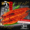 【ふるさと納税】 高知県産 養殖 うなぎ 蒲焼 100g〜120g×5尾 セット タレ付き 贈答 養殖 肉厚 鰻 土用丑の日 敬老の日 高知県 須崎市 ふるさと...