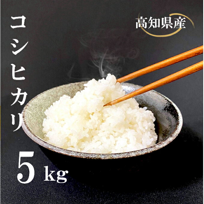 【ふるさと納税】 米 5kg コシヒカリ 高知県産 送料無料...