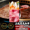 【ふるさと納税】 【3回定期便】土佐黒毛和牛 食べ比べ 2660g (計2kg以上) | Oコース 厳選 国産 和牛 すき焼き ステーキ 焼き肉 お肉 霜降り ...