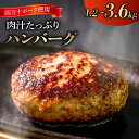 【ふるさと納税】 ハンバーグ 四万十ポーク 入り 1.2kg 2.4kg 3.6kg ( 200g x 6個 / 12個 /18個 ) 選べる 容量 個包装 化...