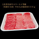 【ふるさと納税】 土佐黒毛和牛A5～A4等級 特撰モモ肉 やわらか焼肉用 800g 牛肉 焼肉 高知県 須崎市 TM005