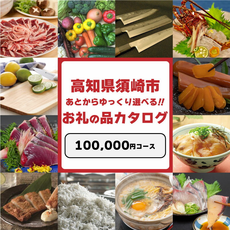 【ふるさと納税】 えらべる カタログ 寄附 100000円 コース あとから 選べる ギフト 定期便 魚 肉 米 定期便 訳あり お楽しみ 500種類以上掲載 須崎市 ふるさと納税 カタログ 10万円 コース