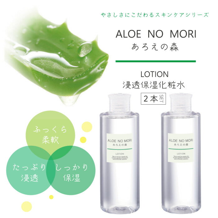 【ふるさと納税】R5-572.あろえの森 浸透保湿化粧水 300ml(2個セット)