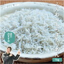 【ふるさと納税】19-289．ふんわりしらすちりめん1kg